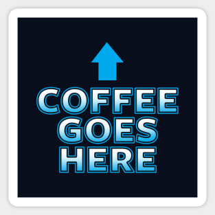 Funny Coffee Lover Slogan For Coffee Caffeine Addicts Sticker